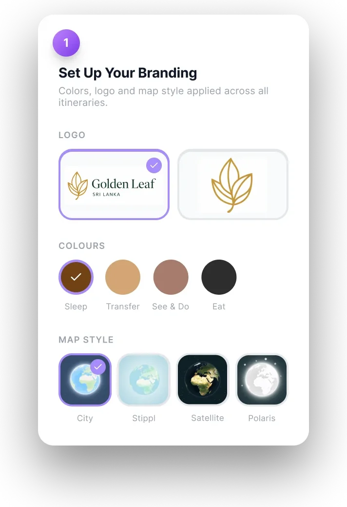 Set Up Your Branding